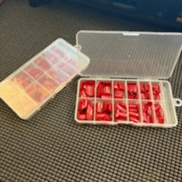(2) 120 pairs of Square Shape Press On Nails - Picture 1 of 2